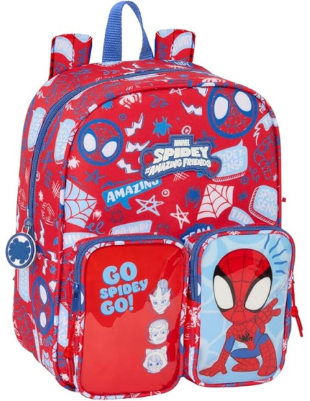 SPIDEY RESCUE - Mochila Guardería 27 cm