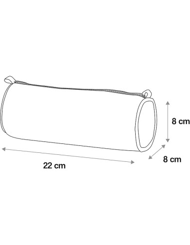 Estuche Escolar Spiderman Portatodo Redondo con...