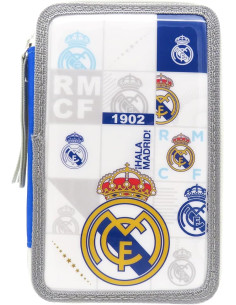Real Madrid, Estuche, Plumier de 3 Pisos