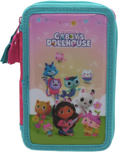 Casa de Gabby Gatos, Estuche, , Plumier 3 Pisos