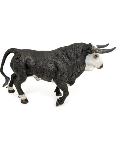 Figura Toro Bravo Cara Blanca trotando