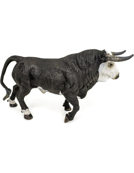 Figura Toro Bravo Cara Blanca trotando