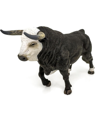 Figura Toro Bravo Cara Blanca trotando
