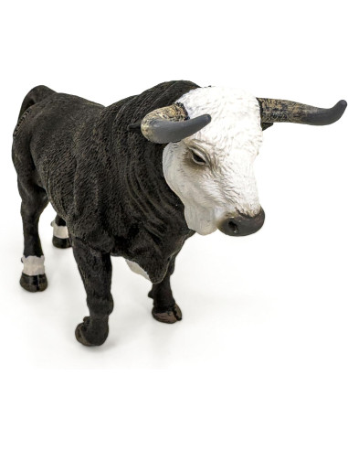 Figura Toro Bravo Cara Blanca trotando