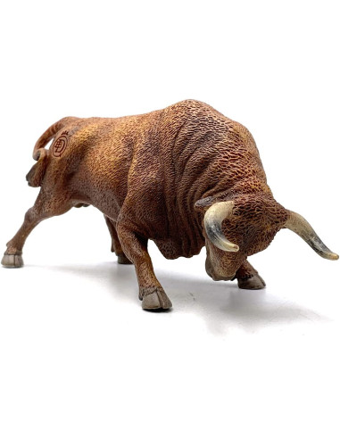 Deqube- Bravo Colorado Embistiendo Figura de...