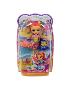 Enchantimals Sunshine Island Muñeca Con Mascota Tucán 2