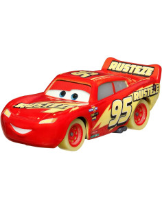 Rayo McQueen Disney Pixar Cars glow racers coche...