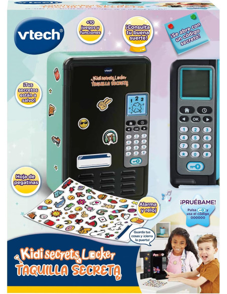 KidiSecrets Locker Taquilla Secreta Negra