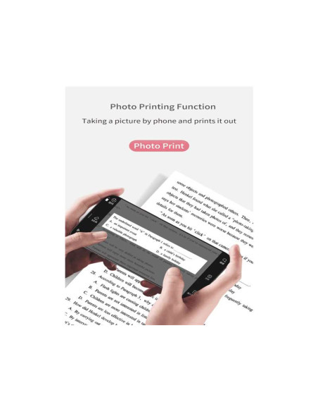 Impresora Térmica Mini Portátil X1 - Sin Tinta, Multifuncional y Compacta