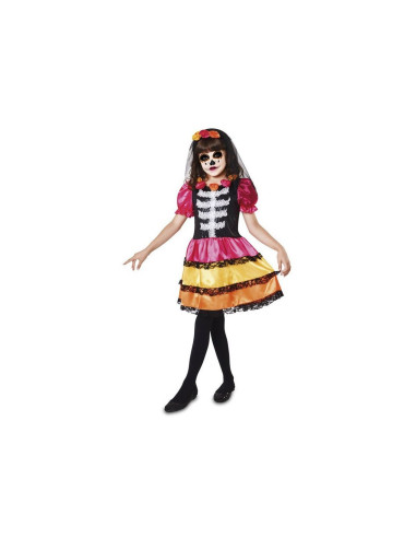 Disfraz catrina niña 5 a 6 años