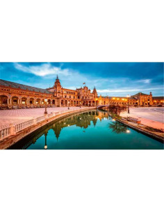 Puzzle Ravensburger Plaza de España, Sevilla de 1000 Pzs 2