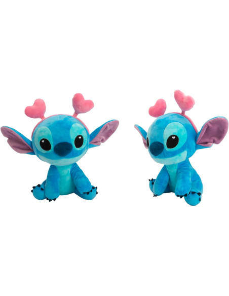 Peluche Stitch Love Corazones 25 cm