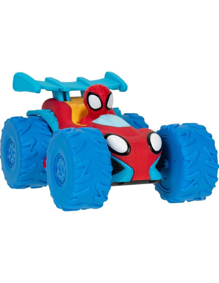 Marvel - Spidey - Vehículo motorizado trepa obstáculos