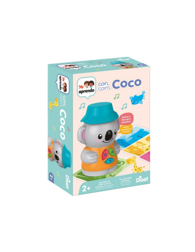 Diset Yo Aprendo con Coco Juego de Mesa Educativo