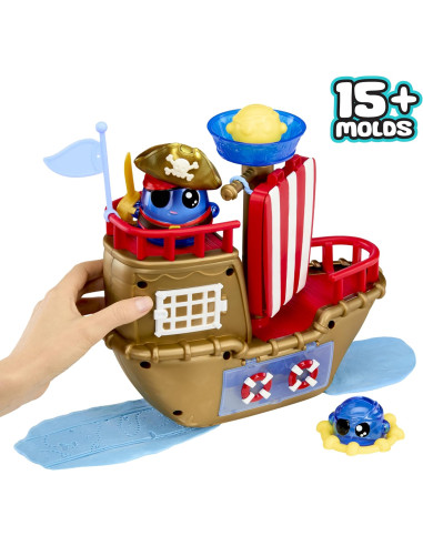 DohKins Pirate Ship Playset & Pirate - Masa que...