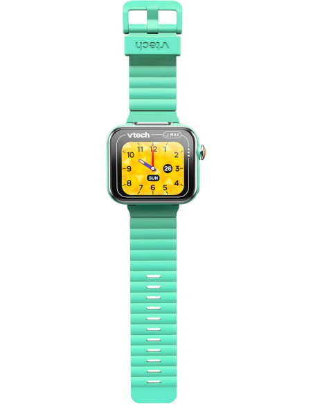 VTech - Kidizoom Smartwatch MAX Aguamarina, Reloj Inteligente para niños