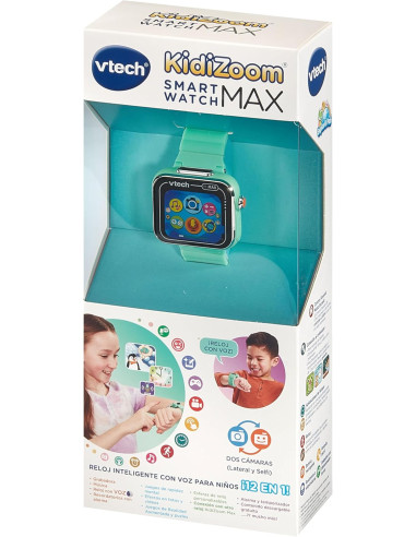 VTech - Kidizoom Smartwatch MAX Aguamarina,...