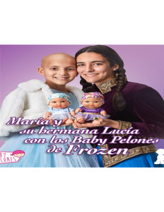 Baby Pelón Frozen Anna 2