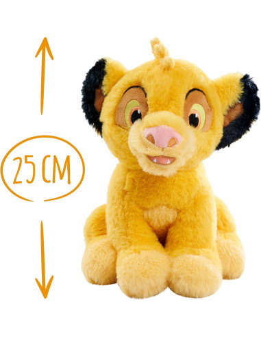 Peluche Disney 25 cm, Relleno con Material...