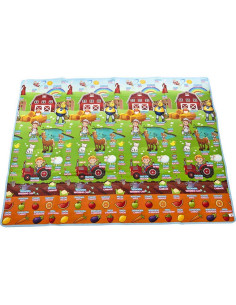 Super Robi Tapiz 2 Caras Bilingüe| Juguete Infantil  2