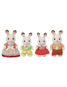 Sylvanian Families Familia Conejo Chocolate 2