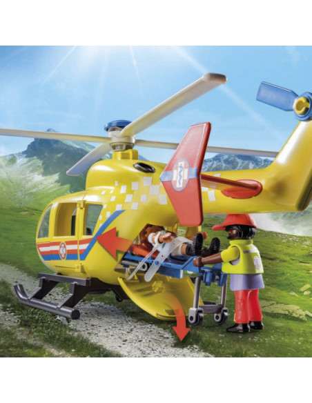 Playmobil City Life Helicóptero de Rescate 71203