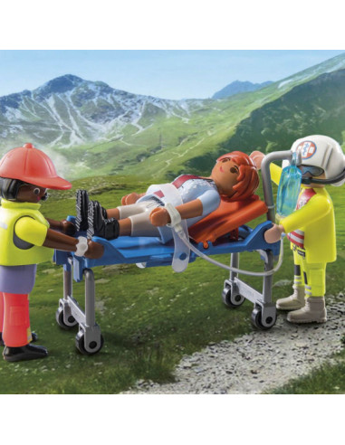 Playmobil City Life Helicóptero de Rescate 71203