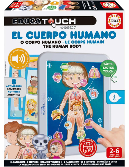 Juego Cuerpo Humano Educa Touch