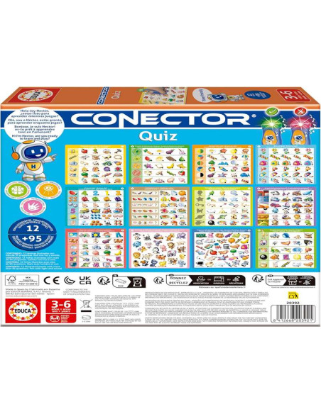 Conector Quiz | Juego Educativo con más de 90 Preguntas y respuestas