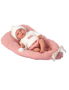 Muñecas Arias Elegance Andie Rosa con Cojín 40 cm