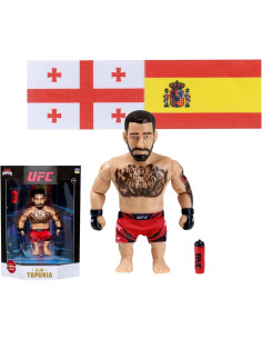 UFC Leyendas Figura Articulada de Ilia Topuria de 11,5 cm...