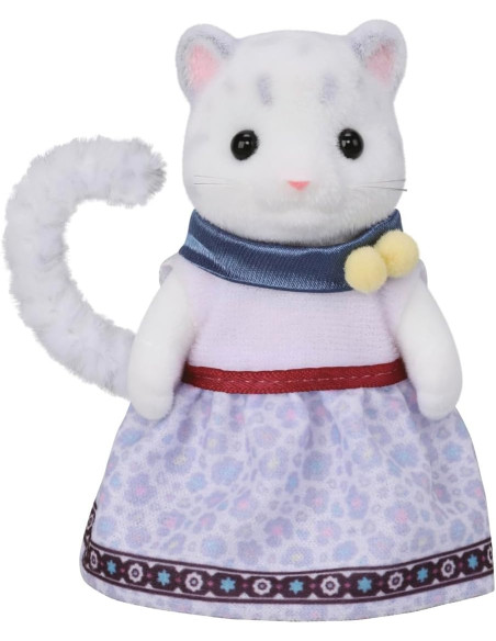 Sylvanian Families - 5814 Familia de leopardos de las nieves - Juegos de casas de muñecas