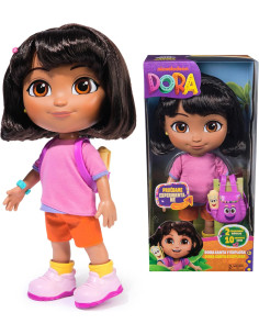 DORA LA EXPLORADORA - Muñeca Dora Canta y Explora 30cm