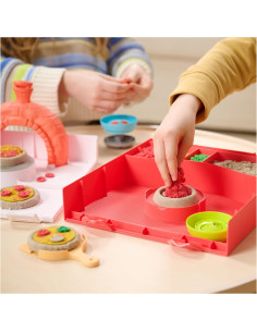 SquishPizza Rising Pizza Playset con arena 2