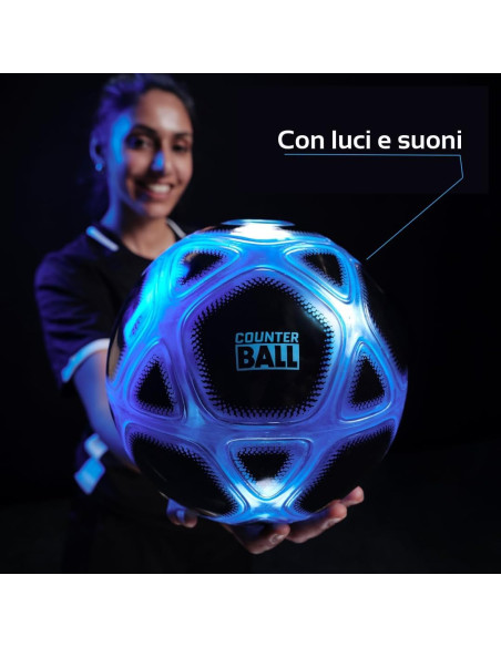 Counter Ball - Pelota con luces y sonidos, entrenamiento de reflejos