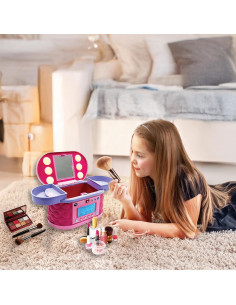 Maletín Secreto de Maquillaje, Joyero Interactivo, Código... 2
