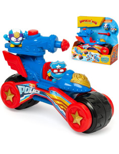 SUPERTHINGS KAZOOM POWE –Battle Vehicle Police. Vehículo...