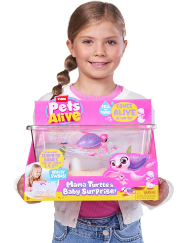 Pets Alive Mama Turtle Surprise, Tortuga Mascota