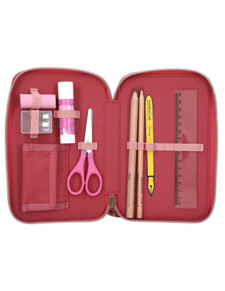 TOPModel estuche triple LEOHEART