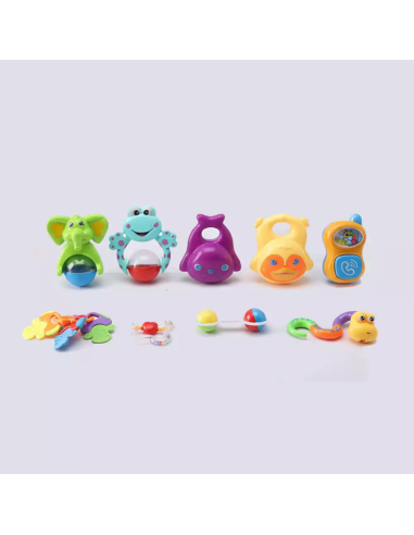Buhito Sonajero 9 Piezas – Juego sensorial para...