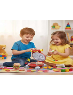 Plastisandwichera Crea hamburguesas divertidas 2