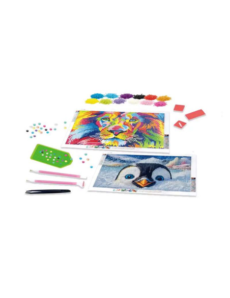 Maletín Diamond Art Planet – Kit de mosaicos con diamantes para artistas