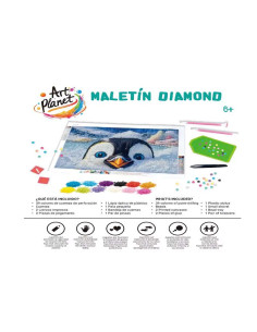 Maletín Diamond Art Planet – Kit de mosaicos con... 2