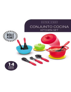 Cocina Super Chef 14 piezas Role Planet