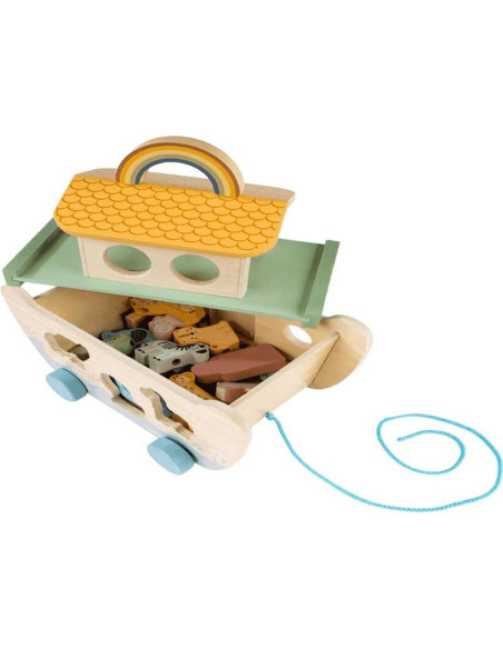 Arca de Noé de Madera Madera’s – Juego educativo ecológico 22 piezas (24M+)