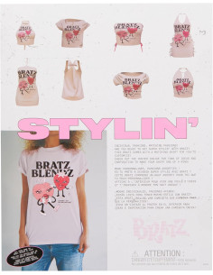 Bratz Stylin´ Cloe Fashion Doll con camiseta personalizable 2