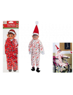 Elfo Pijama Navidad Rojo o Blanco 2