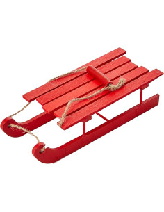 Elves Behavin´ Badly Elfo navidad trineo de madera de...