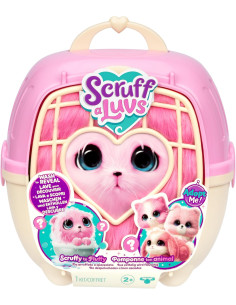 SCRUFFALUVS Little Live Pets Scruff Mascota Rosa -...