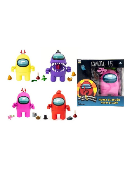 Among Us Pack 1 Mega Figuras Surtida